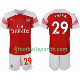 Tenue Arsenal XHAKA 29 Enfant Domicile 2018-2019 Maillot de Foot